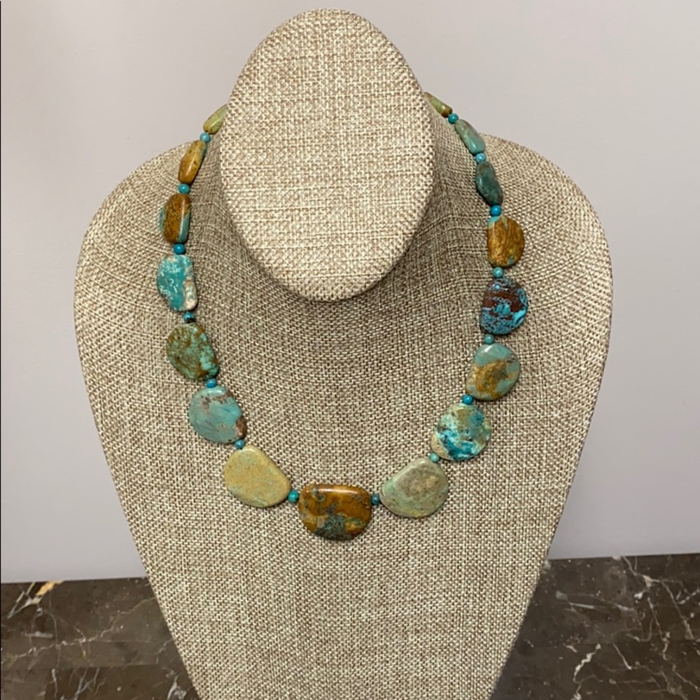COPY - Real turquoise necklace